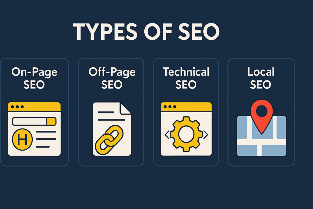 Types of SEO Unleash Your Genius