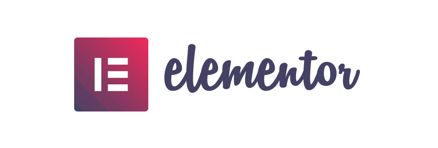 Elementor logo with gradient colors