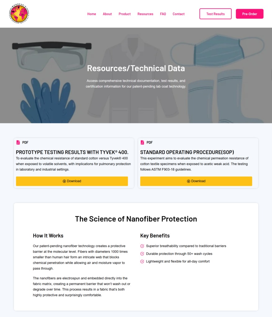 Nanotechnology for protective barrier solutions