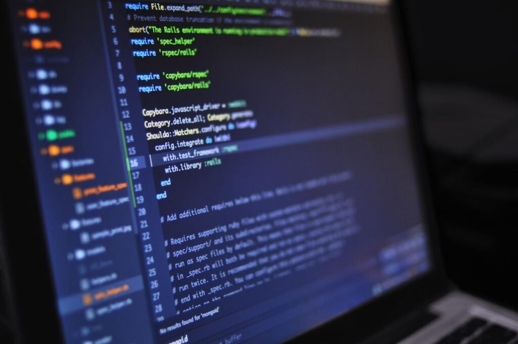 Lines of code representing a security bug bounty program